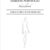 Printable Fashion Figure Templates : Fashion Sketchbook 10 Head Figures - Image 3