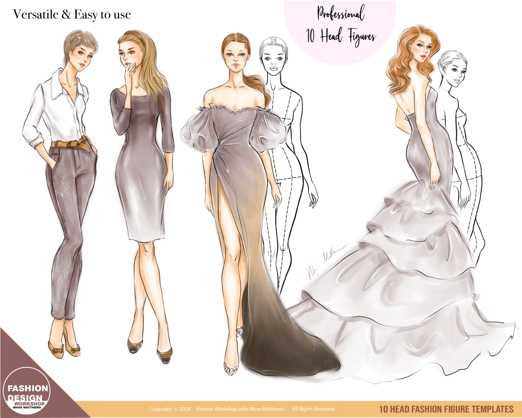 figure poses for fashion illustrator free pdf download