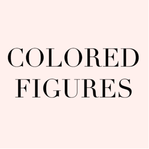 Colored Fashion Figures