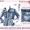 DESIGNER SKETCH BOX Procreate Brushes - Image 5