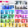 Super Soft Pastel Colored Pencils Procreate Brushes + 330 Colors - Image 8