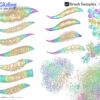 GOLD GILDING Vol.1 Procreate Metallic Brushes - Image 9
